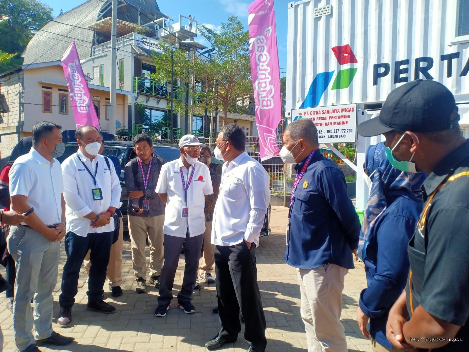 Direktur Hilir Migas Dampingi Menteri ESDM Kunjungi Infrastruktur BBM di Labuan Bajo
