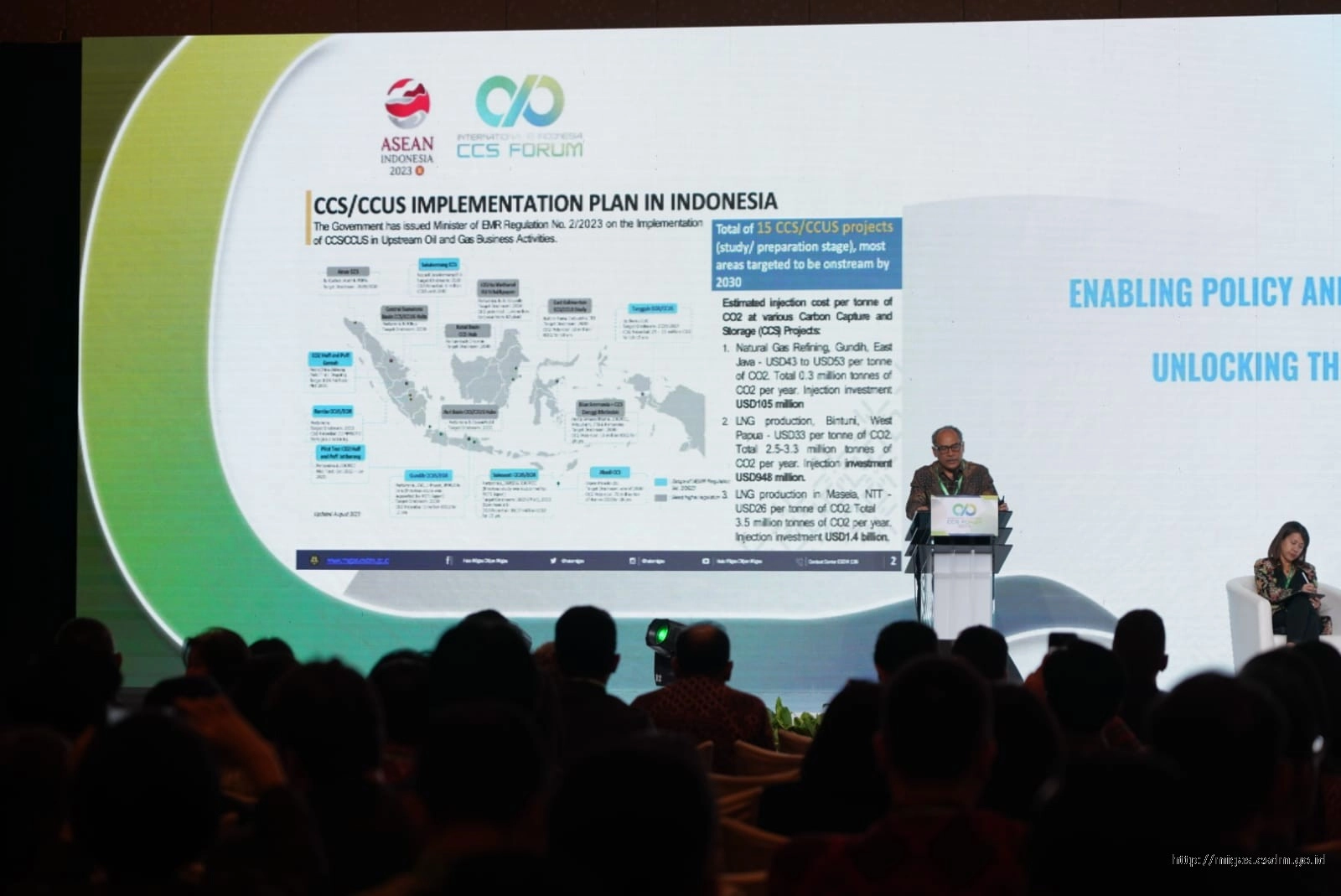 The 1st International & Indonesia CCS Forum (IICCS) 2023